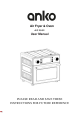 anko AO2502 User Manual