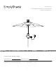 SimplyShade UA38278RLD-LS Manual