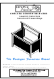 caramia furniture CHELSEA CONVERTIBLE CRIB Assembly Instructions Manual