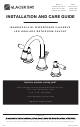 Glacier bay HD67817W-6027D Installation And Care Manual