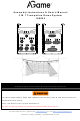 AGame 166045 Assembly Instructions & User Manual