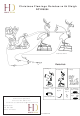 HD Christmas Flamingo Reindeer with Sleigh Quick Manual