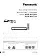 Panasonic DMR-BWT820 Operating Instructions Manual