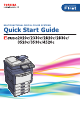 Toshiba e-STUDIO 2020c Quick Start Manual