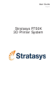 Stratasys P750K User Manual
