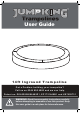 Jumpking 14ft Inground Trampoline User Manual
