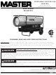 Master MH-600T-KFA User's Manual And Operating Instructions