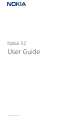 Nokia 3.2 User Manual