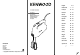 Kenwood HM52 Series Instructions Manual