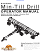 GREAT PLAINS BD7600 Series Operator's Manual