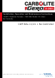 VERDER CARBOLITE GERO WA-U3-31 Installation, Operation And Maintenance Instructions
