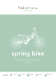 lalaloom Spring bike Instruction Manual