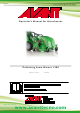 AVANT Collecting Lawn Mower 1200 Operator's Manual For Attachment