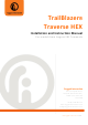 Rugged Interactive TrailBlazer Traverse HEX Installation And Instruction Manual