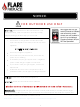 Flare Fireplaces Flare-VFF-50 Manual