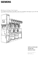 Siemens 8DB10 Installation And Operating Instructions Manual