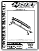 Hoist Fitness CF Commercial Freeweight CF-3461-1 Owner's Manual