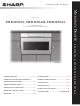 Sharp Microwave Drawer SMD3070AS Operation Manual