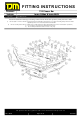 TJM T22 Fitting Instructions Manual