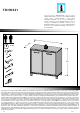 Forte TRONDHEIM TDHK221 Assembling Instruction