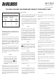 DeVilbiss SB-2-168-K Quick Start Manual