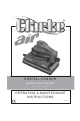 Clarke air CAT34B Operating & Maintenance Instructions