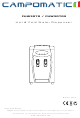 Campomatic CHW3070 Instruction Manual