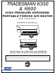 L.B. White TRADESMAN K350 Owner's Manual