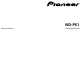 Pioneer ND-PS1 Instructions Manual