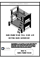 Legacy Classic Kids Full Size 4/6 Bottom Bunk Extension N6481-8140 Assembly Instructions