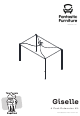 fantastic furniture Giselle 4 Post Extension Kit Manual