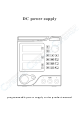 eTOMMENS programmable power supply Series Product Manual