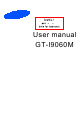 Samsung G-TI9060M User Manual