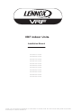 Lennox VRF VE8K012C432P Installation Manual