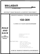 Malabar 150-30H Owner's Manual