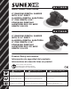 Sunex HD SX7625 Instruction Manual