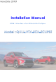 Sune Technology QHLI-LVTX-5CH-ECLIPSE Installation Manual