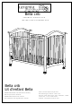 caramia furniture Bella crib Assembly Instruction Manual