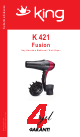 KING K 421 Fusion Instruction Manual