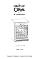 CONTINENTAL EDISON LA NOUVELLE CAVE JCD-145W(E) Instruction Booklet