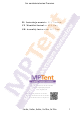 MPTent 5m Premium Series Assembly Instructions Manual
