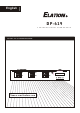 Elation DP-619 User Manual