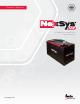 EnerSys NexSys iON 24-L1-20-4.7 Owner's Manual