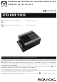 Quick ZDIM100 Manual Of Use And Maintenance
