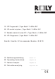 Reely Sky Tiger Moth Operating Instructions Manual