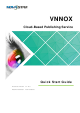 NovaStar VNNOX Quick Start Manual