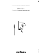 TW Gema EASY 1-MT Operating Instructions And Spare Parts List