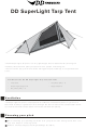 DD HAMMOCKS Superlight Tarp Tent 0707273933737 Manual