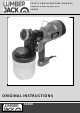 Lumberjack SG900 Safety And Operating Manual