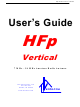 Ventenna HFp Vertical User Manual